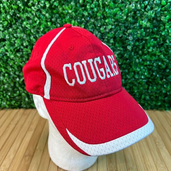 University of Houston Cougars Adjustable Hat Cap Augusta Sportswear Adult Sz - Picture 4 of 8